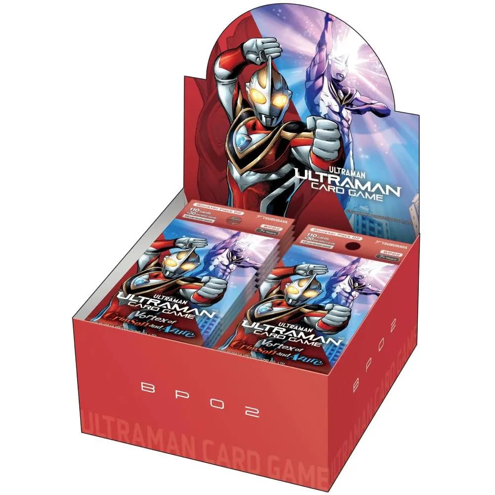 Ultraman Card Game: Vortex of Crimson and Azure Booster Box (BP02) - Kolsters TCG