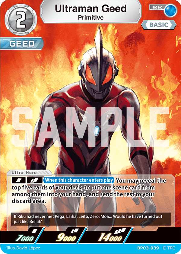 Ultraman Geed "Primitive" (RR) | BP03 - 039 - Kolsters TCG