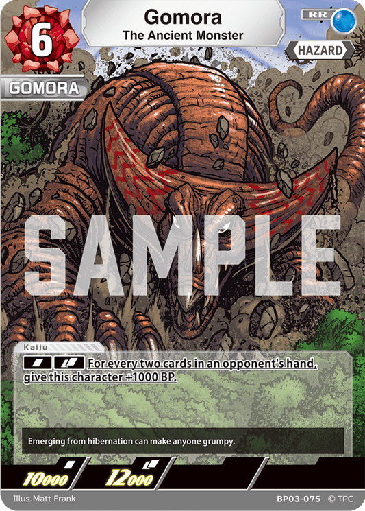Gomora "The Ancient Monster" (RR) | BP03 - 075 - Kolsters TCG