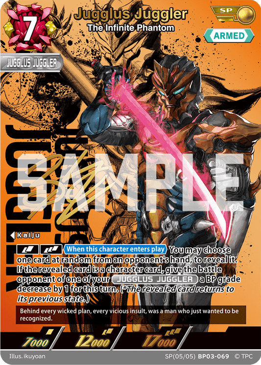 Jugglus Juggler "The Infinite Phantom" (SP) | BP03 - 069 - Kolsters TCG