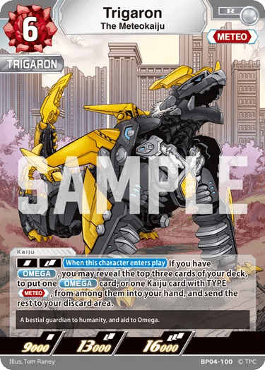 Trigaron "The Meteokaiju" (R) | BP04 - 100 - Kolsters TCG