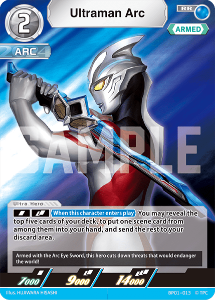 Ultraman Arc (RR) | BP01 - 013 - Kolsters TCG