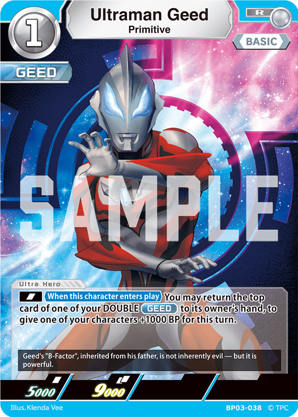 Ultraman Geed "Primitive" (R) | BP03 - 038 - Kolsters TCG