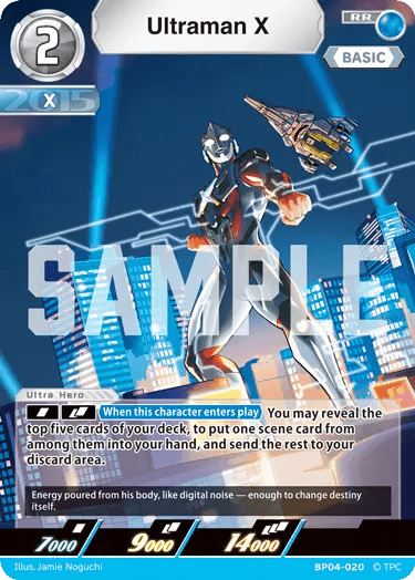 Ultraman X (RR) | BP04 - 020 - Kolsters TCG