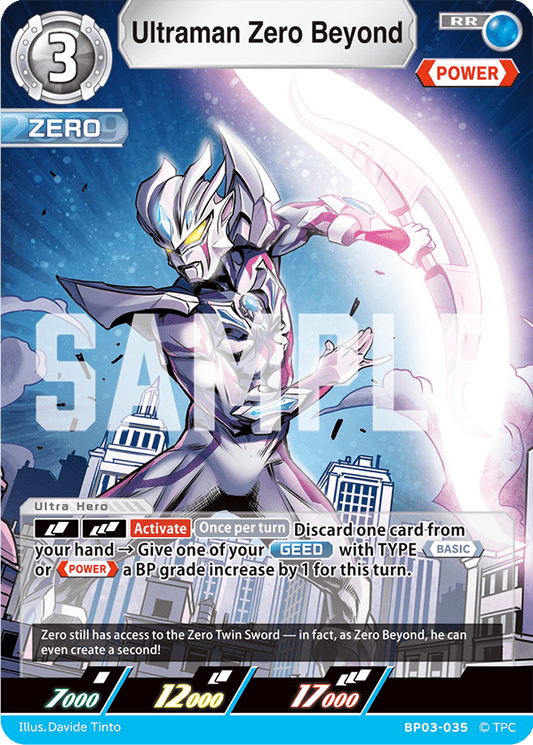 Ultraman Zero Beyond (RR) | BP03 - 035 - Kolsters TCG